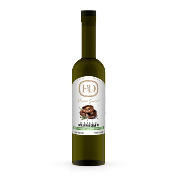 Cold-Pressed Extra Virgin Olive Oil infused with Portobello Mushroom and  Roasted Thyme